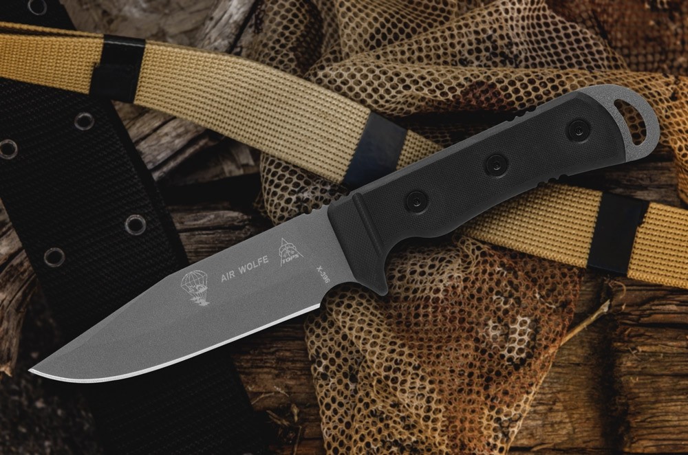 TOPS KNIVES タクティカルナイフ Air Wolfe Knife - TOPS Knives Tactical OPS USA