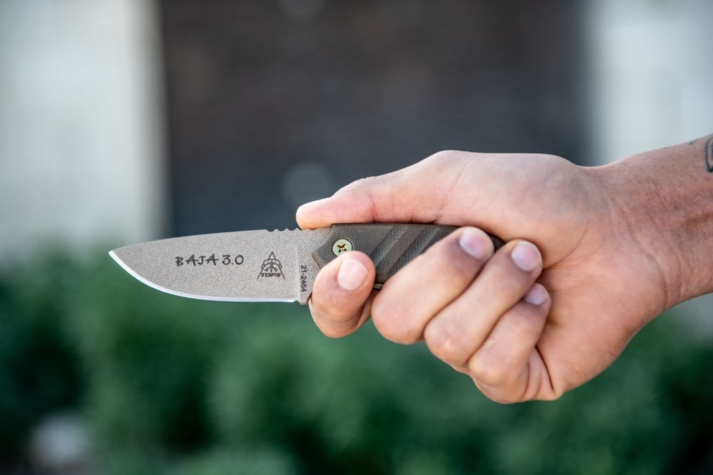 Baja 3.0 Knife TOPS Knives Tactical OPS USA