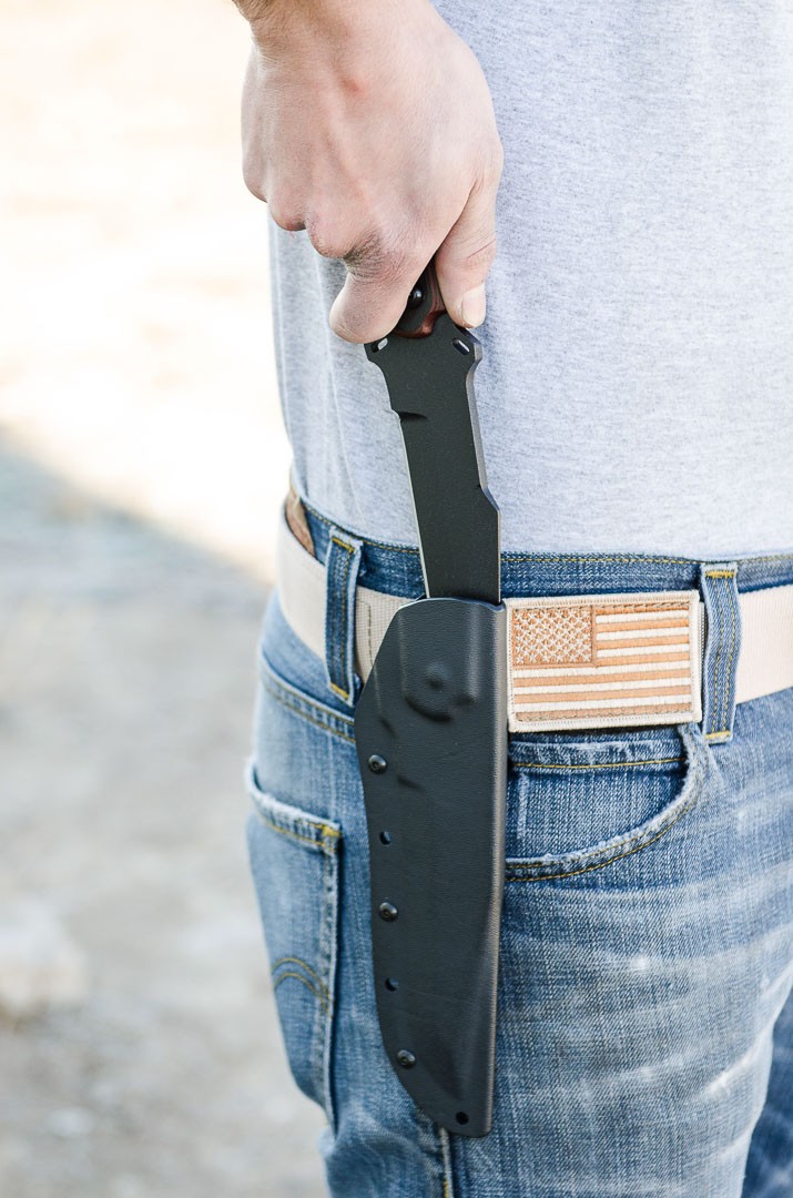 Black Heat Knife TOPS Knives Tactical OPS USA