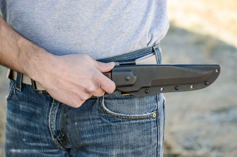 Black Heat Knife TOPS Knives Tactical OPS USA