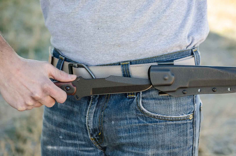 Black Heat Knife TOPS Knives Tactical OPS USA