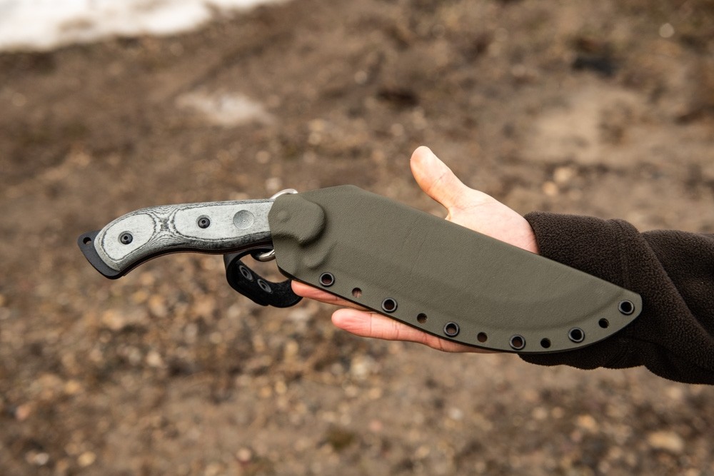 Bushcrafter Kukuri 7.0 Knife - TOPS Knives Tactical OPS USA