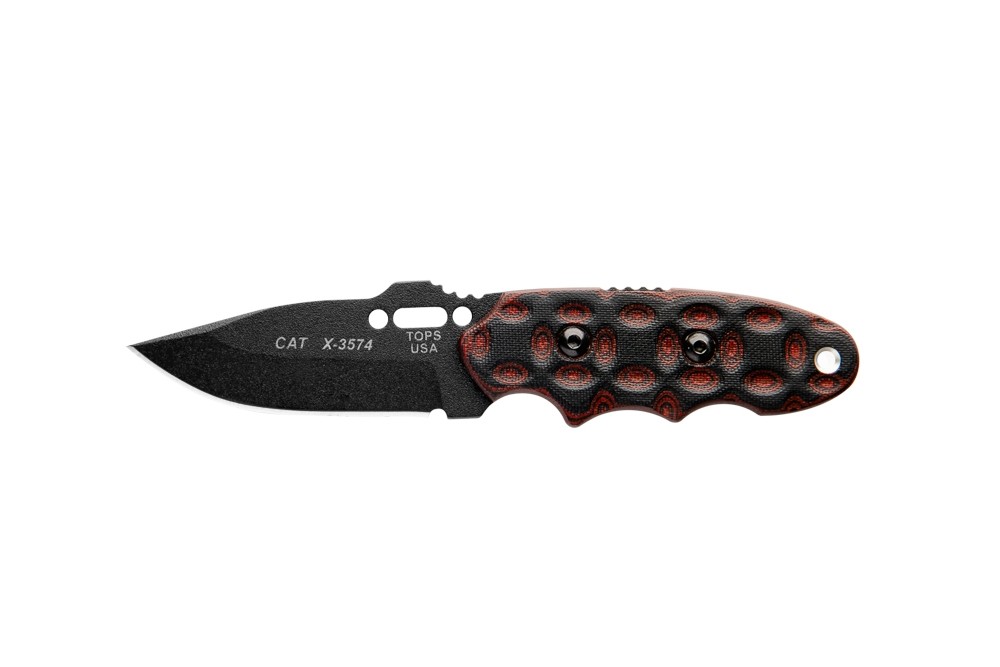 C.A.T. 200 Rocky Mountain Bull's-eye Scales Knife - TOPS