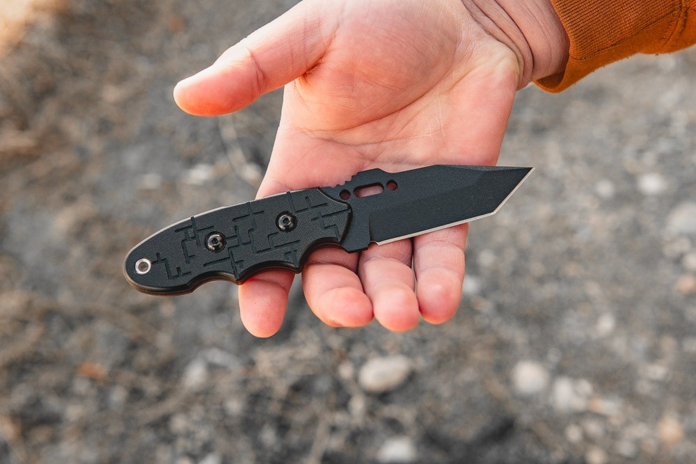 C.A.T. 203 Cryptic Cyber Scales Knife - TOPS Knives Tactical OPS USA