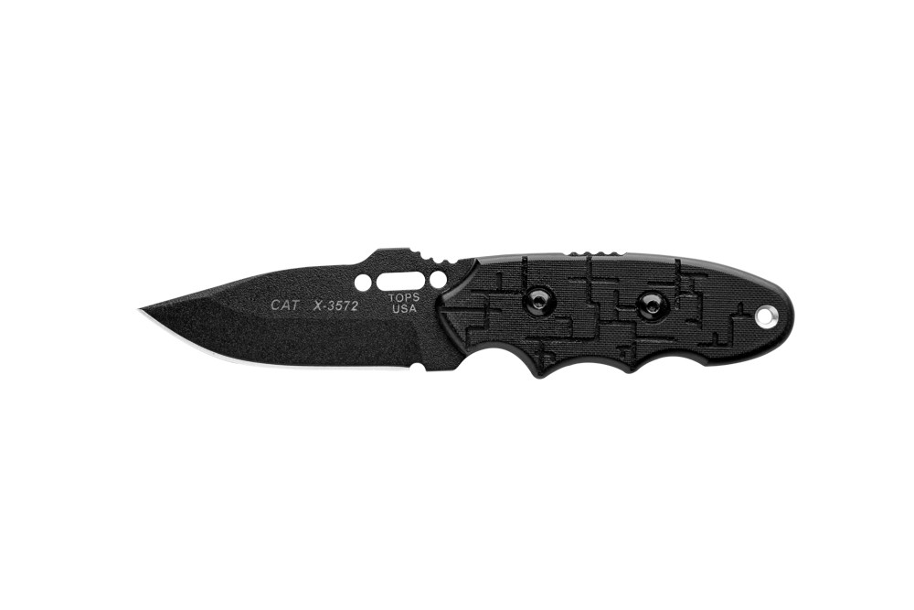TOPS KNIVES タクティカルナイフ TOPS Knives, Interceptor Police Utility Fixed Blade Tactical