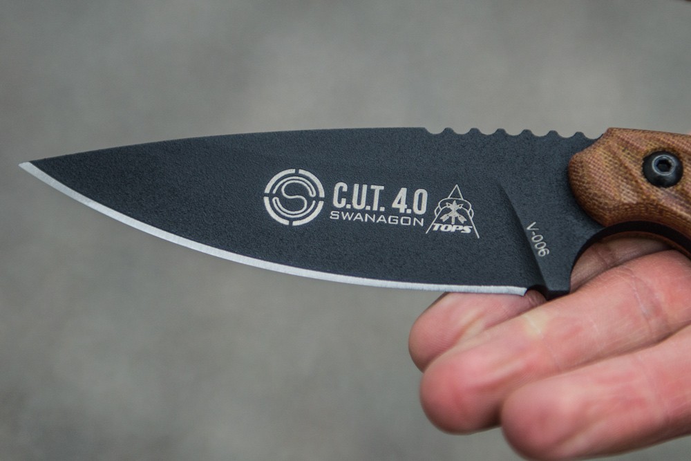 TOPS KNIVES タクティカルナイフ C.U.T. 4.0 Knife - TOPS Knives Tactical OPS USA
