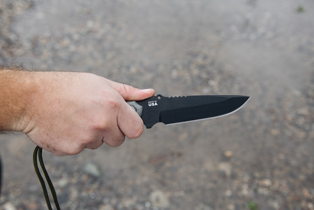 dawn DÅWN No.11 CUP IN LANG TOPS BEG×BLK Dawn Warrior Knife - TOPS Knives Tactical OPS USA