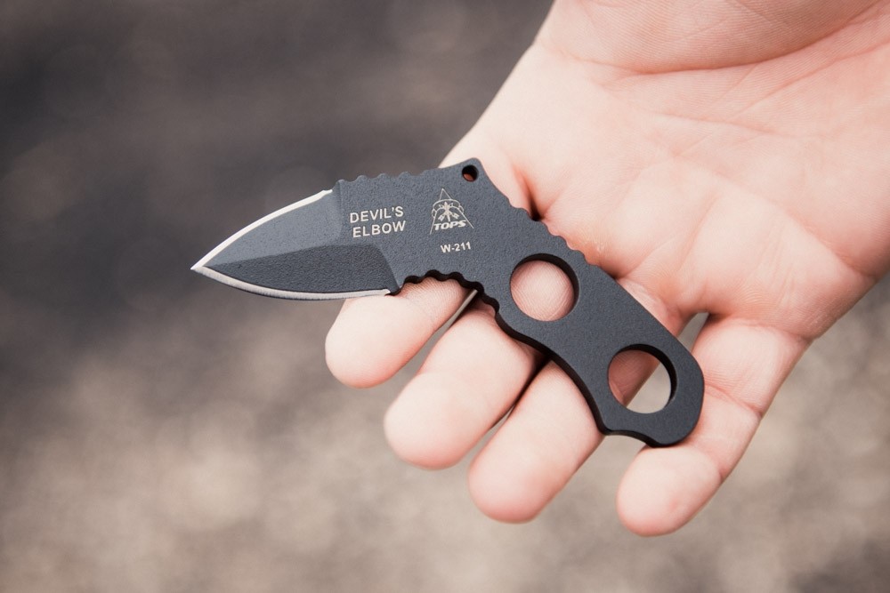Devil's Elbow Knife TOPS Knives Tactical OPS USA
