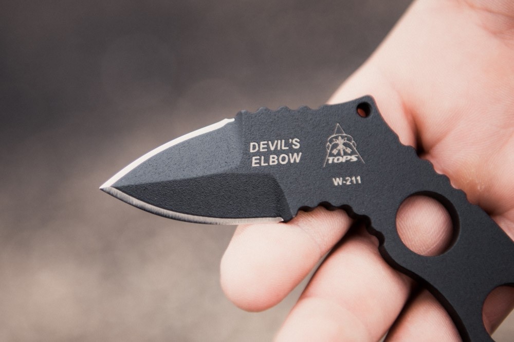 Devil's Elbow Knife TOPS Knives Tactical OPS USA