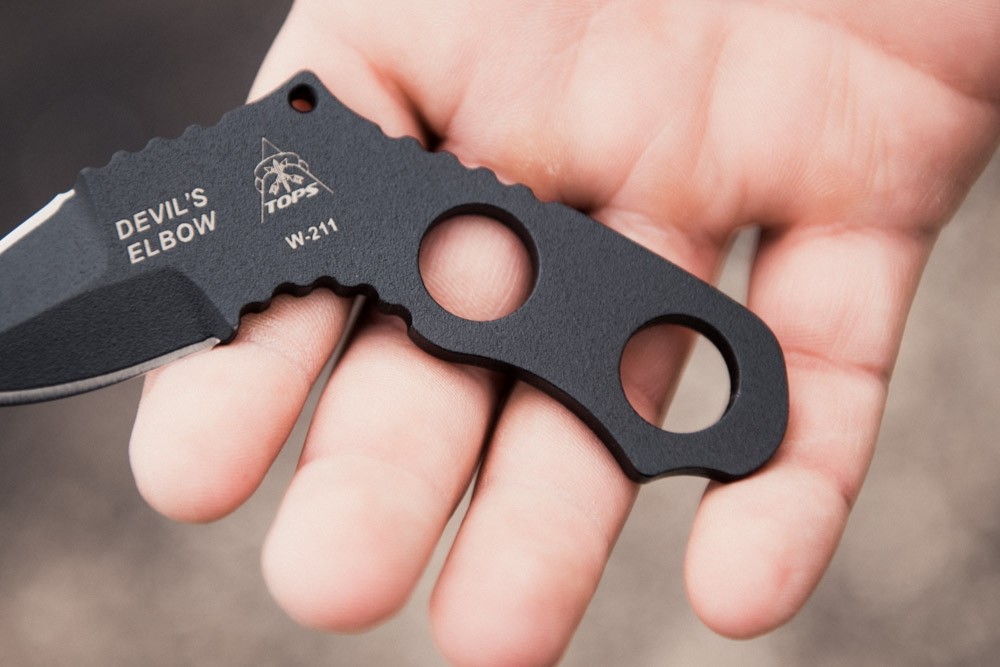 Devil's Elbow Knife TOPS Knives Tactical OPS USA