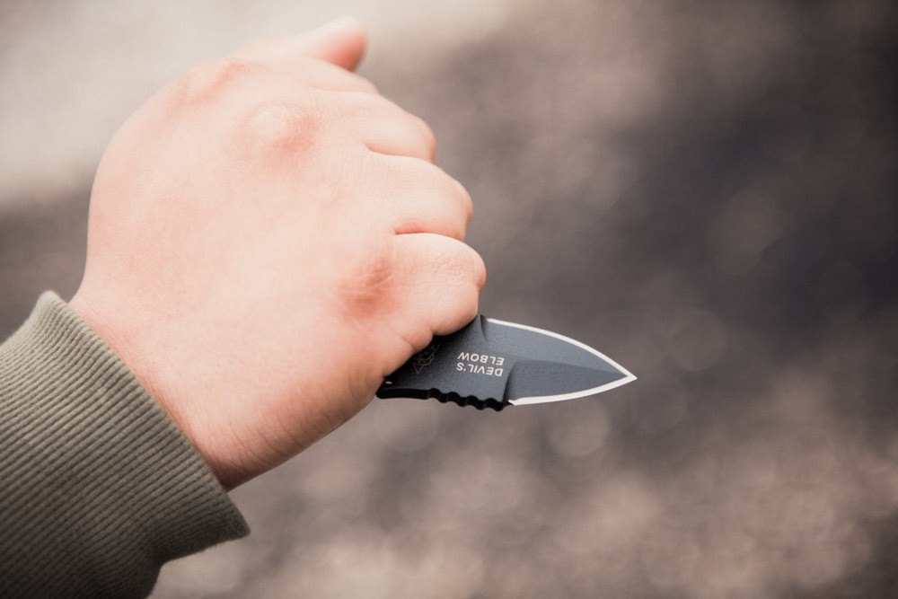 Devil's Elbow Knife TOPS Knives Tactical OPS USA