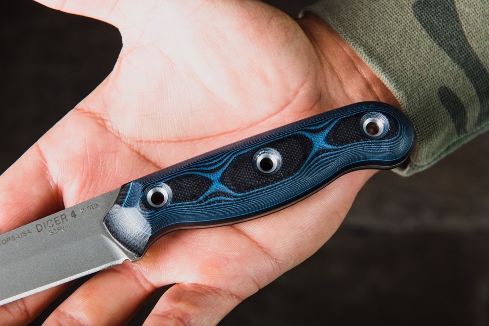 Dicer 4 Steak Knives TOPS Knives Tactical OPS USA