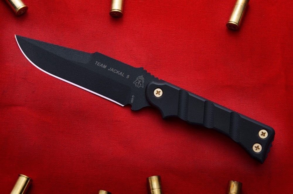 Team Jackal 5 Knife TOPS Knives Tactical OPS USA