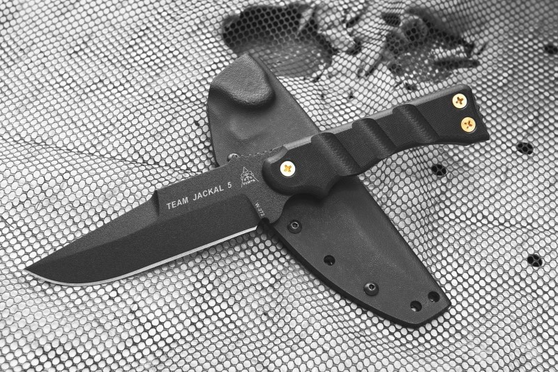 Team Jackal 5 Knife TOPS Knives Tactical OPS USA