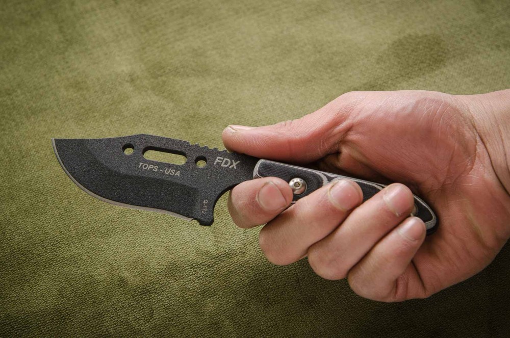 FDX XL Knife - TOPS Knives Tactical OPS USA