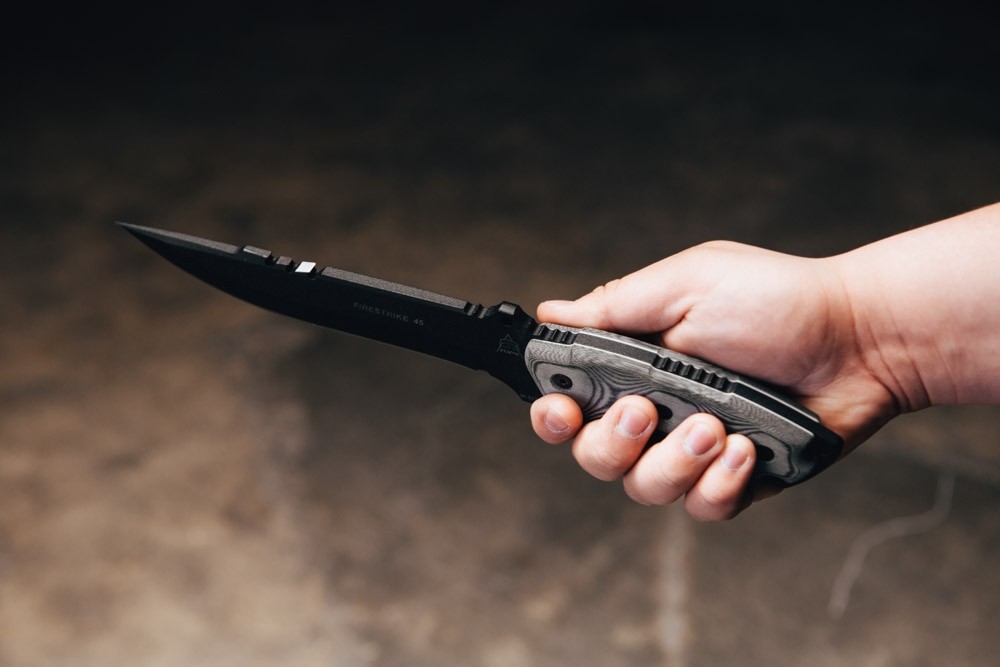 Firestrike 45 Knife TOPS Knives Tactical OPS USA