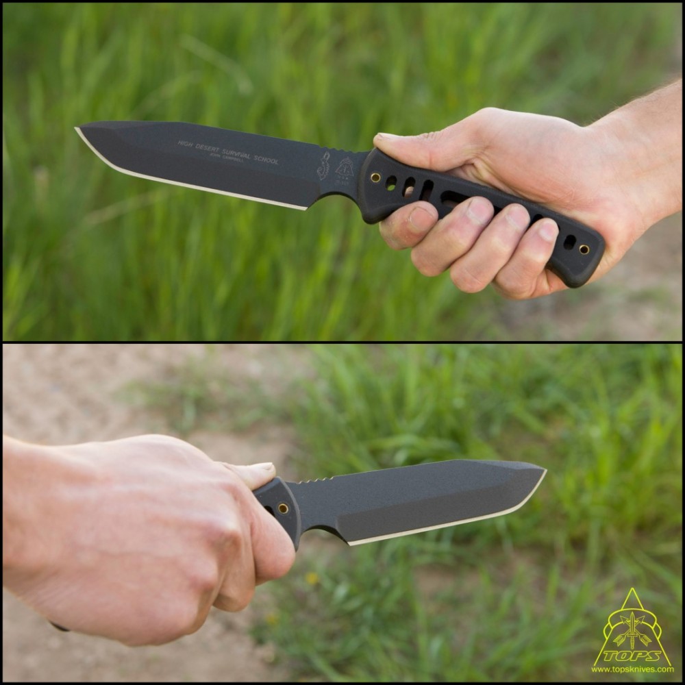 High Desert Survival Knife Knife TOPS Knives Tactical OPS USA