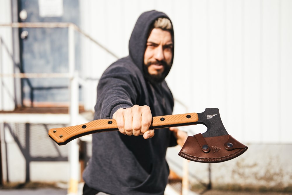 色: バイオレットミラー(VI)AXE(アックス) 色: バイオレットミラー(VI)AXE(アックス) TOPS Knives VI Ax