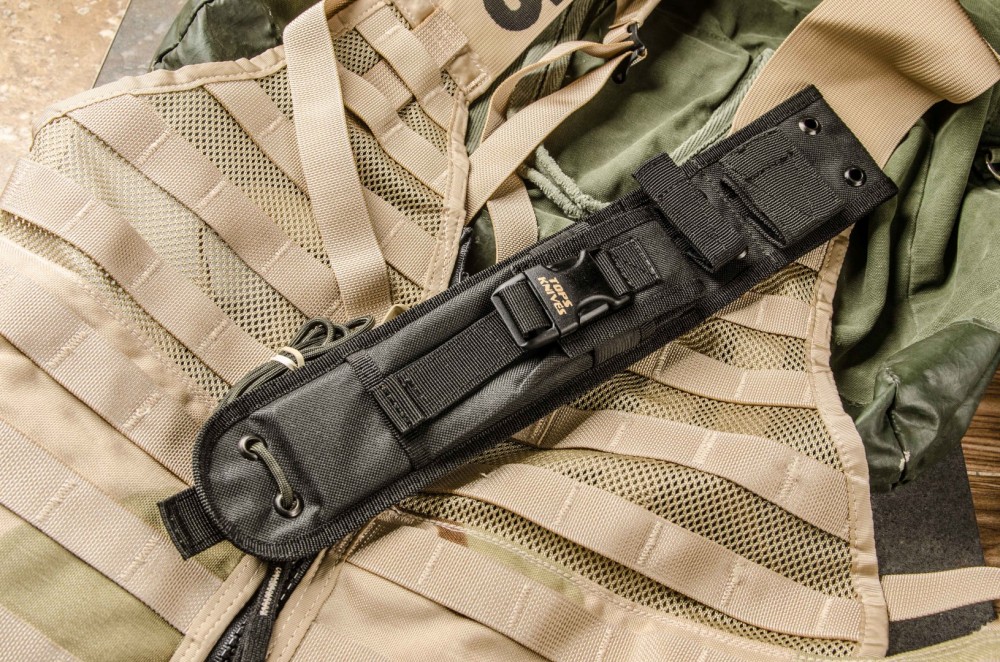 8" Black Ballistic Nylon Sheath TOPS Knives Tactical OPS USA