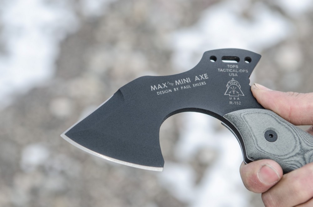 その他 TOPS KNIVES MAX THE MINI AXE Max The Mini Axe Ax - TOPS Knives Tactical OPS USA