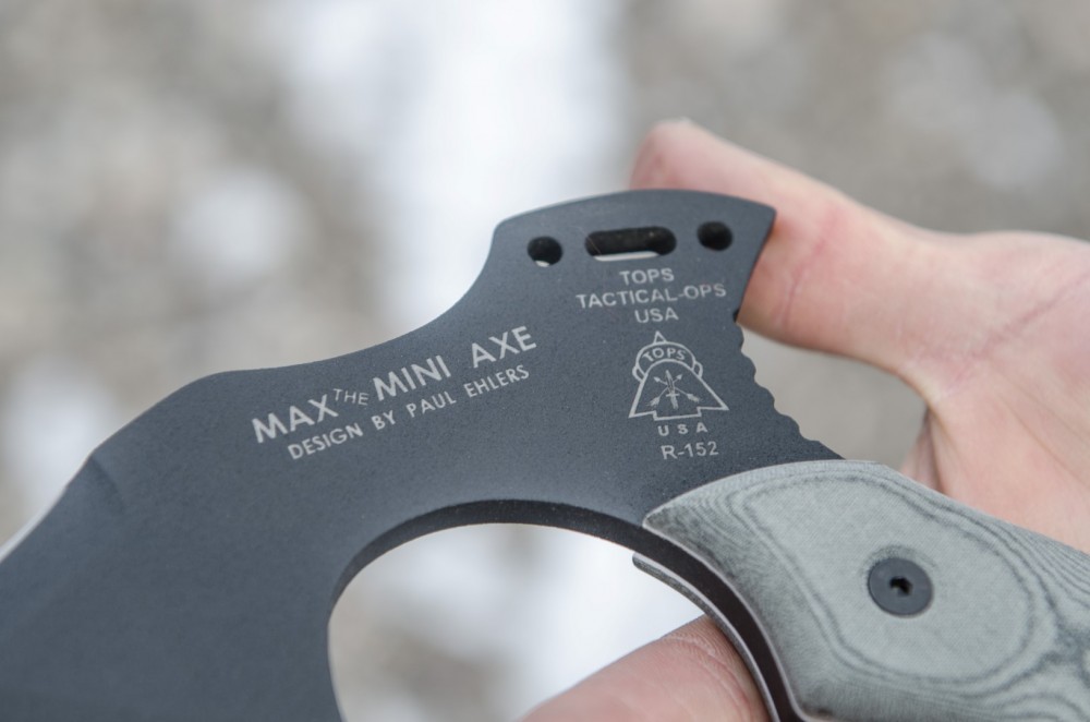 Max The Mini Axe Ax - TOPS Knives Tactical OPS USA