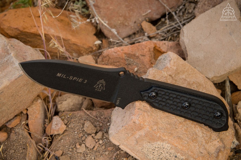 MIL-SPIE 3 Knife - TOPS Knives Tactical OPS USA