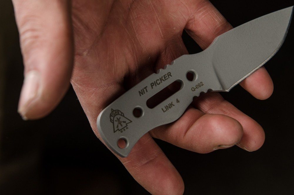 TOPS KNIVES タクティカルナイフ Nit PIcker Knife - TOPS Knives Tactical OPS USA