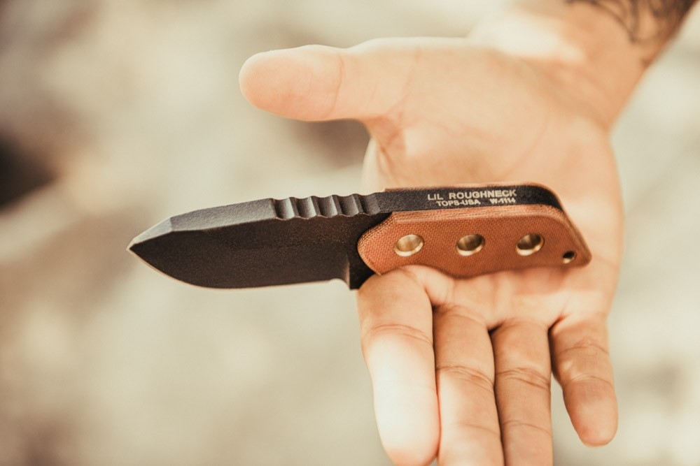 Lil Roughneck knife - TOPS Knives Tactical OPS USA