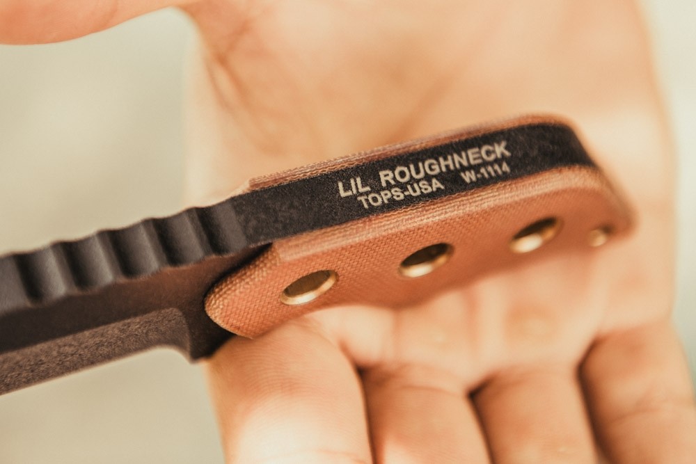 Lil Roughneck knife TOPS Knives Tactical OPS USA