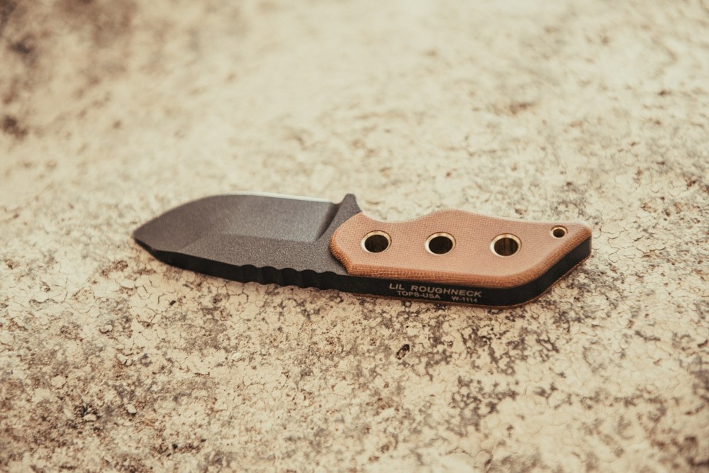 Lil Roughneck knife TOPS Knives Tactical OPS USA