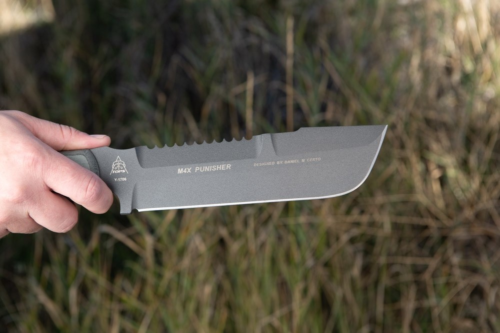 M4X Punisher Knife - TOPS Knives Tactical OPS USA