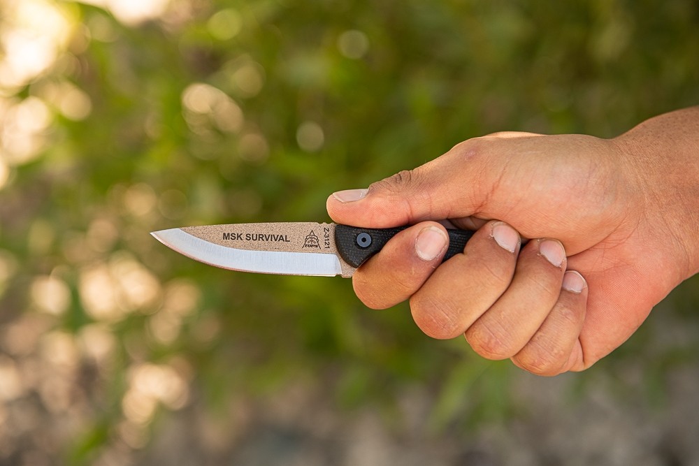 Mini Scandi Survival Knife - TOPS Knives Tactical OPS USA