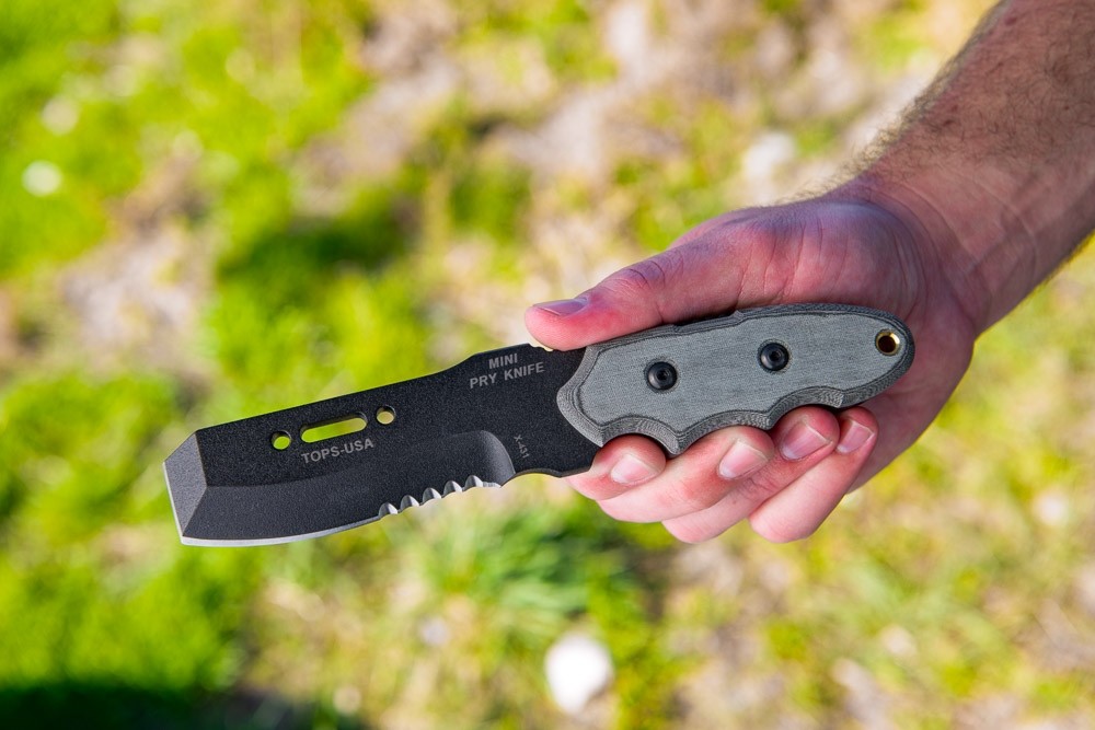 Mini Pry Knife - TOPS Knives Tactical OPS USA