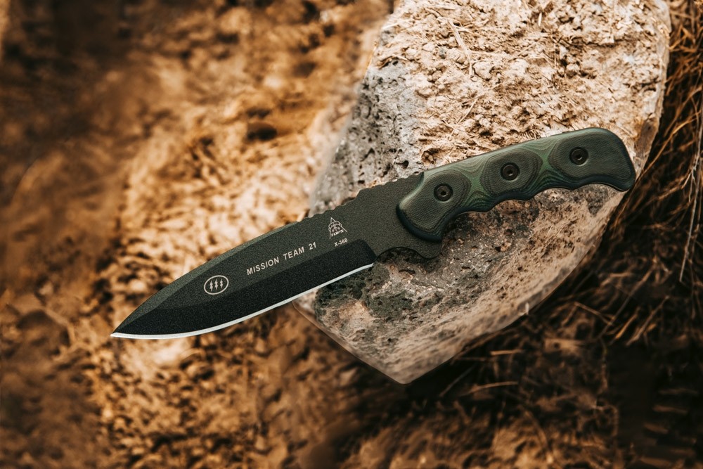 Mission Team 21 Knife - TOPS Knives Tactical OPS USA