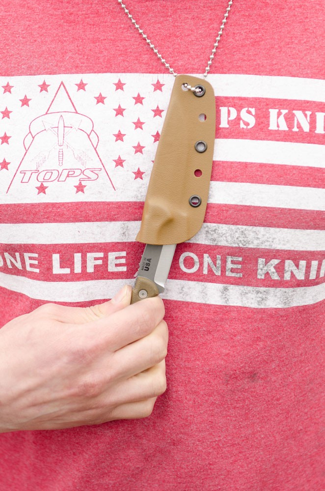 Mini Scandi Rockies Edition Knife - TOPS Knives Tactical OPS USA Mini Scandi Rockies Edition Knife - TOPS Knives Tactical OPS USA