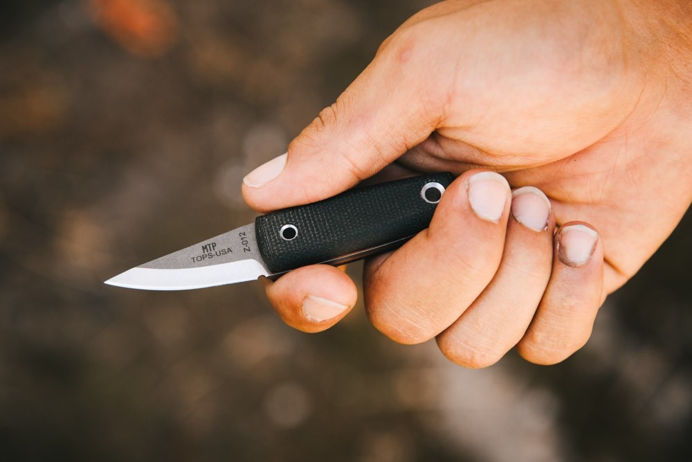 Mini Tanimboca Puukko Knife - TOPS Knives Tactical OPS USA