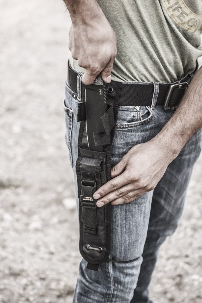 Prather War Bowie Knife TOPS Knives Tactical OPS USA