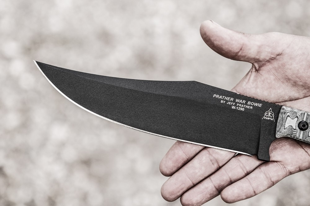Prather War Bowie Knife TOPS Knives Tactical OPS USA