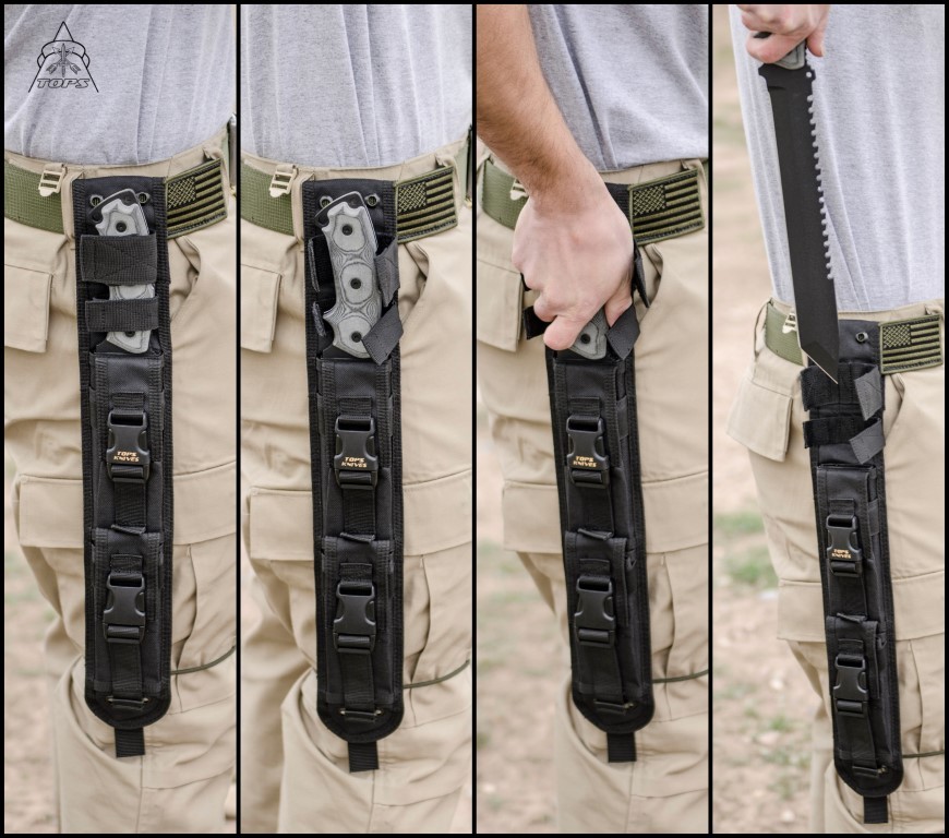 Steel Eagle 111A Tanto Point TOPS Knives Tactical OPS USA