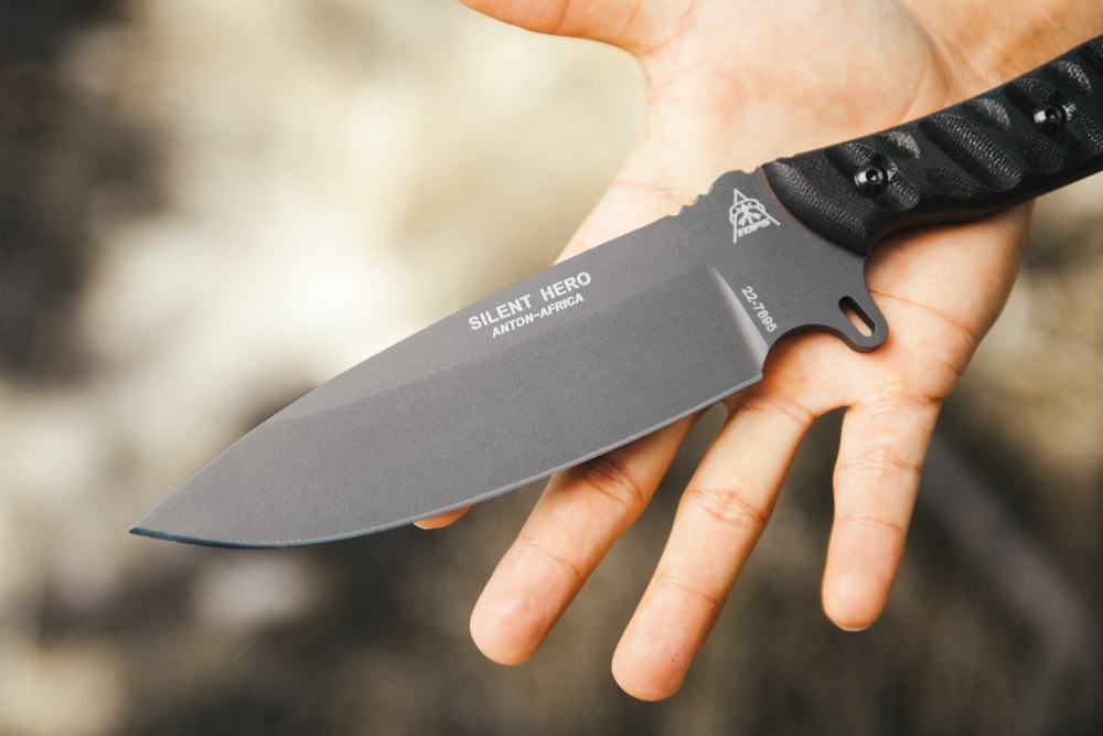 Silent Hero Knife - TOPS Knives Tactical OPS USA