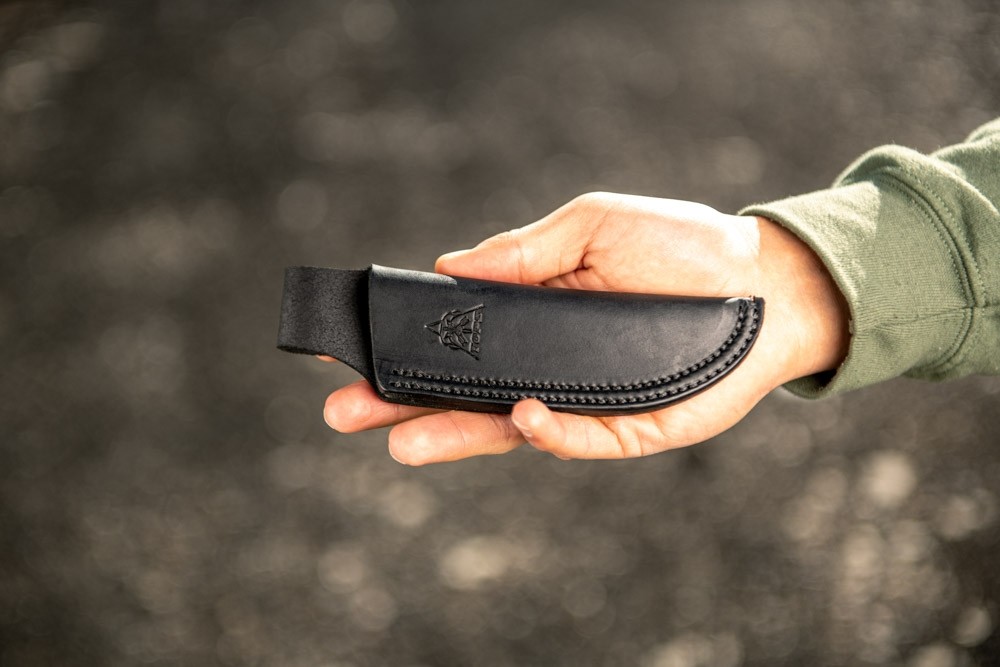 Small Leather Sheath Sheath TOPS Knives Tactical OPS USA