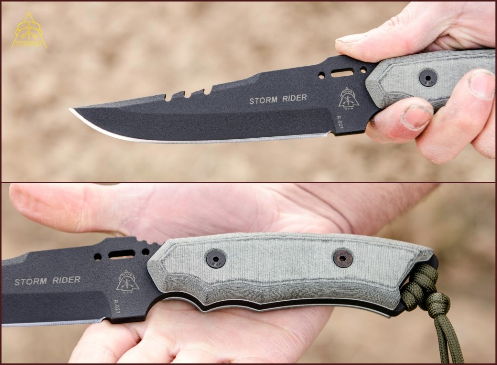 Storm Rider Hunters Point Knife Tops Knives Tactical Ops Usa