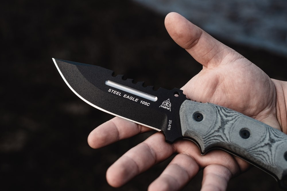 Steel Eagle 105C Knife - TOPS Knives - High-Quality, Durable