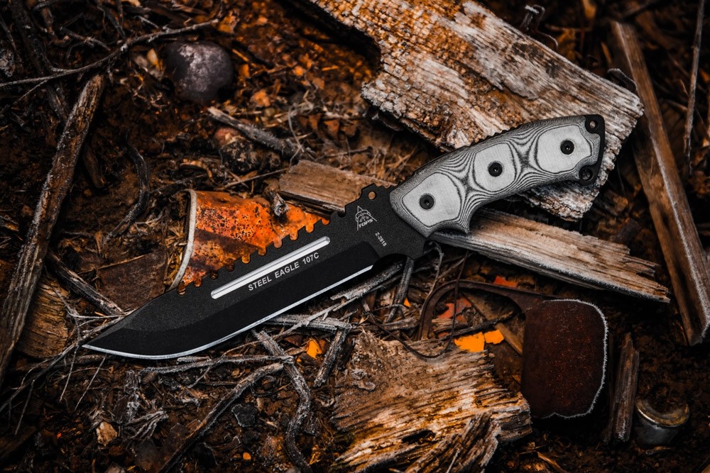 Steel Eagle 107C Knife - TOPS Knives Tactical OPS USA