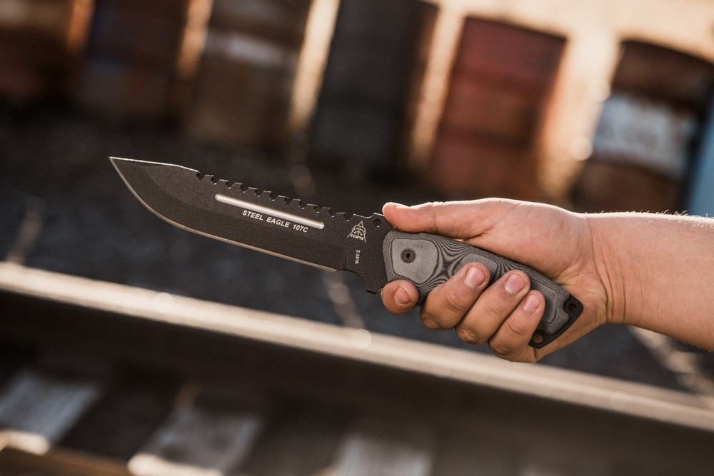 Steel Eagle 107C Knife - TOPS Knives Tactical OPS USA