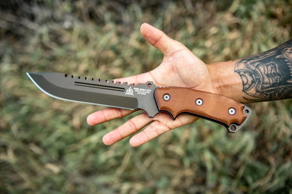 Steel Eagle 107C Delta Class Knife - TOPS Knives Tactical Steel Eagle 107C Delta Class Knife - TOPS Knives Tactical