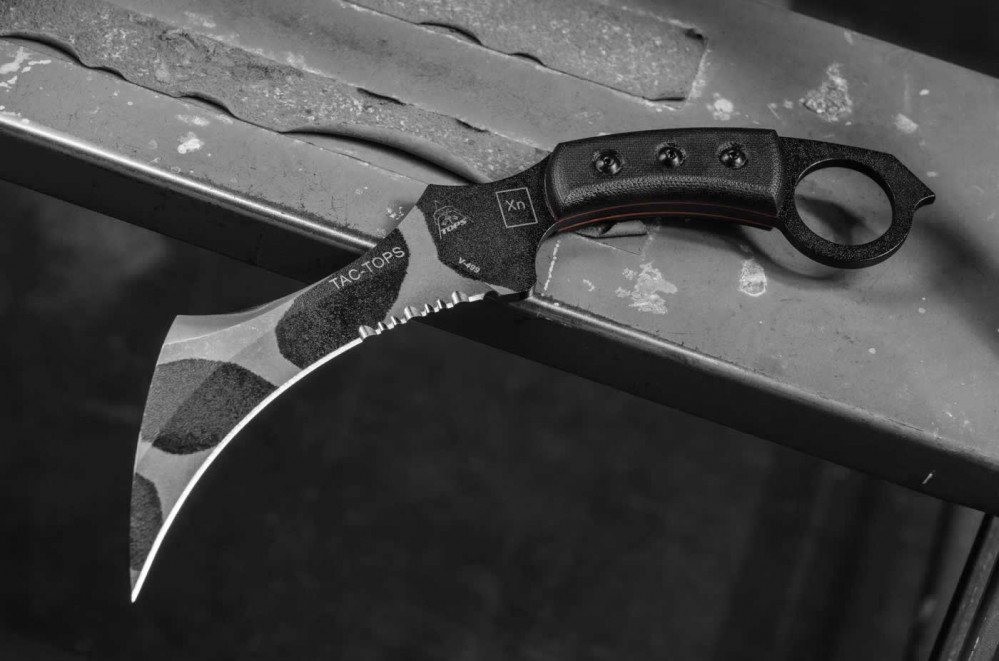 TAC-TOPS Karambit Knife - TOPS Knives Tactical OPS USA