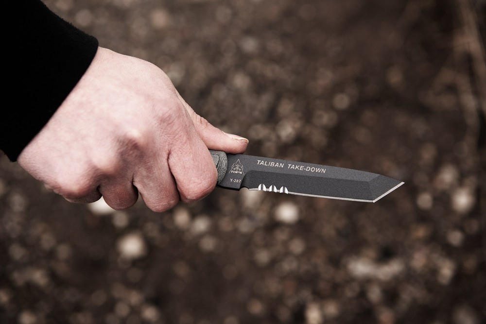Taliban Take Down Knife TOPS Knives Tactical OPS USA