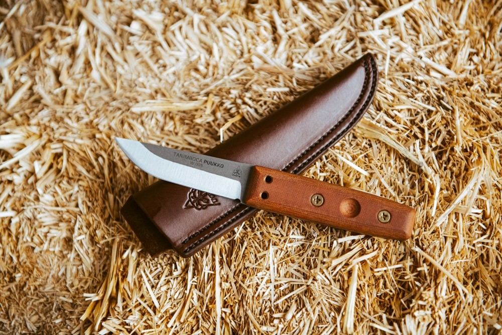 Iron Age Puukko with Wooden Handle - Irongate Armory