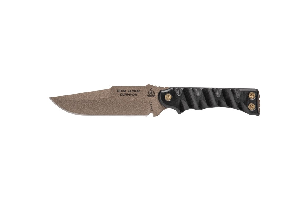 Team Jackal Survivor Knife TOPS Knives Tactical OPS USA
